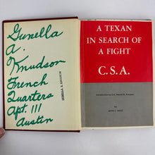 Load image into Gallery viewer, A Texan in Search of a Fight Book