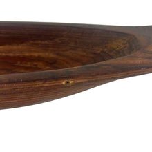 Load image into Gallery viewer, Carved Wooden Boat Bowl
