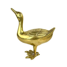 Load image into Gallery viewer, Large Brass Duck