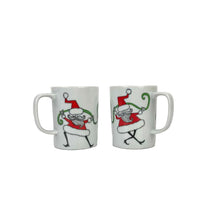 Load image into Gallery viewer, Modern Santa Mugs