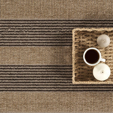 Load image into Gallery viewer, Sage Striped Rug