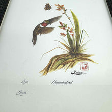 Load image into Gallery viewer, Framed Hummingbird  Print