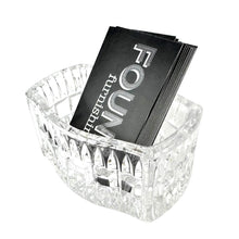 Load image into Gallery viewer, Crystal Business Card Dish