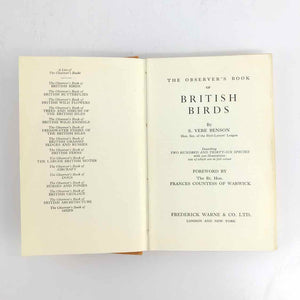British Birds Book