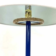 Load image into Gallery viewer, Blue Metal Lamp