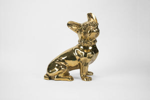 Brass French Bulldog