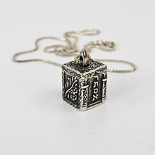 Load image into Gallery viewer, Sterling Prayer Box Necklace