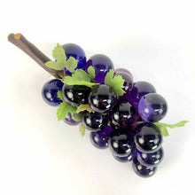 Load image into Gallery viewer, Purple Lucite Grapes Sculpture