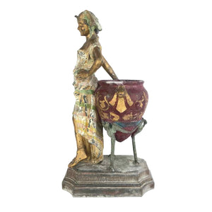 Art Deco Woman Planter