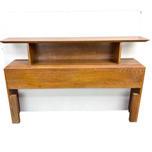 Load image into Gallery viewer, Modern Oak Full Size Bed