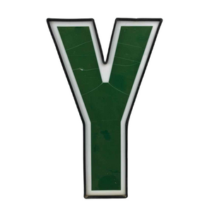 Green Channel Letter Y