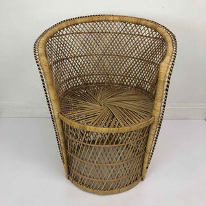 Rattan Barrel Chair