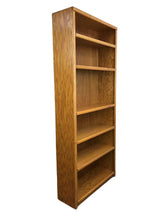 Load image into Gallery viewer, Tall Oak Book Shelf