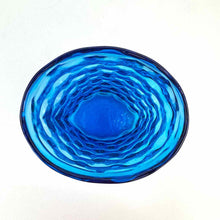 Load image into Gallery viewer, Blenko Colbalt Blue Bubble Vase