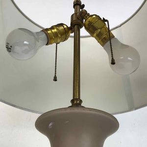 Satin Glass Lamp