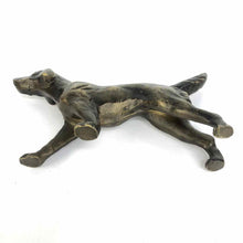 Load image into Gallery viewer, Antique Brass Hunting Dog