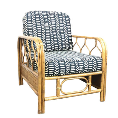 Bent Rattan Chair