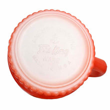 Load image into Gallery viewer, Orange Milk Glass Mug