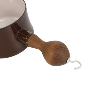 Brown Enamel Sauce Pan