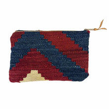 Load image into Gallery viewer, Kilim Rug Zipper Pouch
