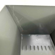 Load image into Gallery viewer, Gray Metal Bin