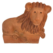 Load image into Gallery viewer, Terra Cotta Lion Sculpture