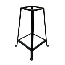 Load image into Gallery viewer, Black Metal Stool Base