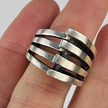Load image into Gallery viewer, Industrial Sterling Ring