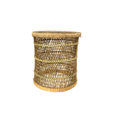 Woven Basket Plant Stand