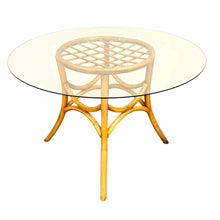 Load image into Gallery viewer, Round Rattan Dining Table