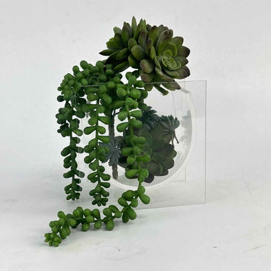 Modern Lucite Planter
