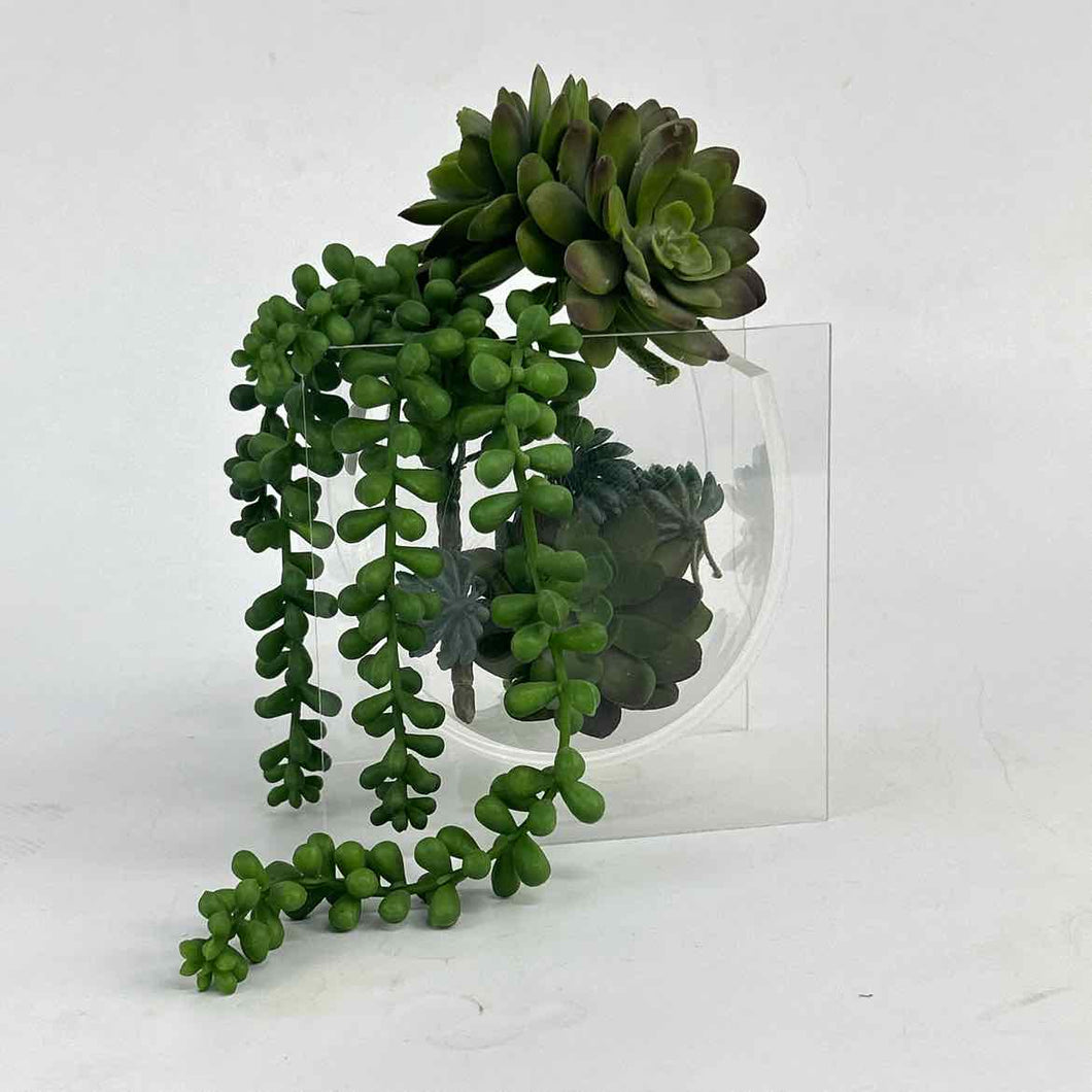 Modern Lucite Planter