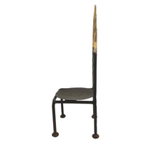 Load image into Gallery viewer, Wrought Iron Chair Candleholder