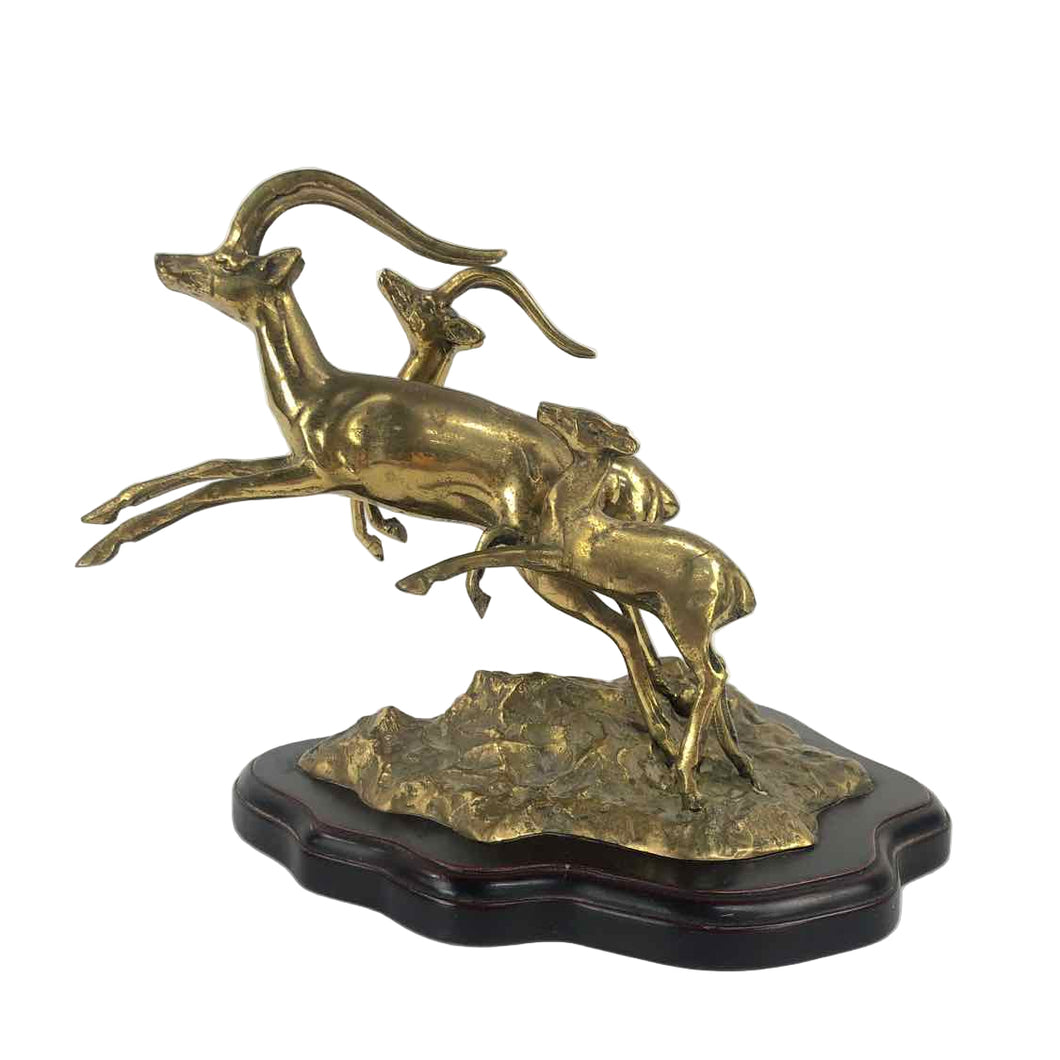 Brass Antelope Family