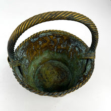 Load image into Gallery viewer, Heavy Brass Easter Basket