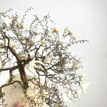 Load image into Gallery viewer, Brass &amp; Coral Tree Sculpture