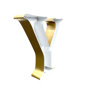 Gold Letter Y