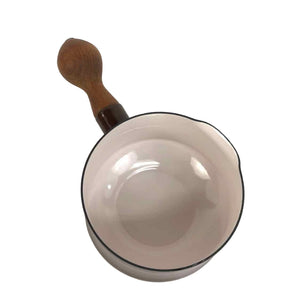 Brown Enamel Sauce Pan