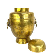 Load image into Gallery viewer, Brass Lions Urn