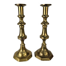 Load image into Gallery viewer, Brass Candleholders