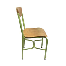 Load image into Gallery viewer, Wood &amp; Metal School Chair