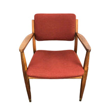 Load image into Gallery viewer, Modern Walnut Arm Chair
