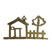 Load image into Gallery viewer, Brass House Key Hook