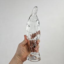 Load image into Gallery viewer, Clear Glass Madonna