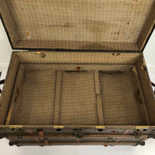 Load image into Gallery viewer, Antique Steamer Trunk