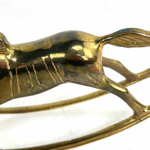 Load image into Gallery viewer, Brass Rocking Horse