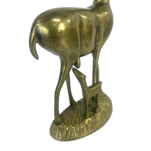 Load image into Gallery viewer, Mother &amp; Child Brass Antelopes