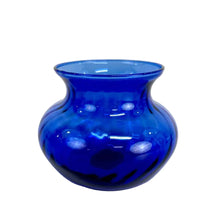 Load image into Gallery viewer, Blue Glass Vase