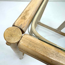 Load image into Gallery viewer, Limed Rattan End Table