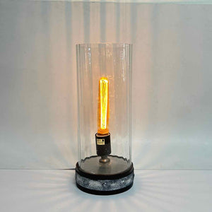 Seed Glass Cylinder Lamp